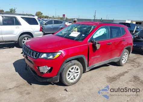 2019 Jeep Compass Sport Fwd from USA, damaged, VIN 3C4NJCAB1KT613173
